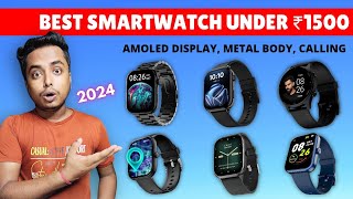 Top 5 Best Smartwatch Under 1500 in 2024  Best Smart watch under 1500  Best Smartwatch Under 1500 [upl. by Ehctav]