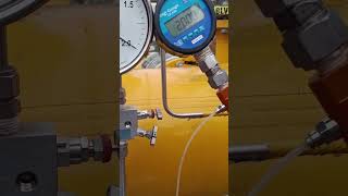 Different Pressure Gauge Calibration calibration pressure instrumentation youtubeshorts shorts [upl. by Estrin]