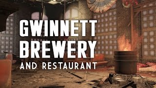 The Full Story of the Gwinnett Brewery amp Restaurant  Who Was Button Gwinnett  Fallout 4 Lore [upl. by Dorrahs954]