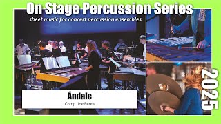 Ándale  Percussion Ensemble Sheet Music [upl. by Natsirk]