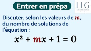 Combien yatil de solutions  en route vers la prépa LLG [upl. by Rohpotsirhc699]