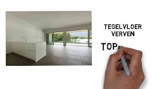 Tegelvloer Verven  Vloerverf Top3 Tips [upl. by Hajidahk]