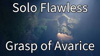 Solo Flawless Grasp of Avarice in 22 Minutes Echoes [upl. by Aicela]