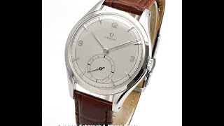 Omega Handaufzug Cal 265 Ref 25054 FM11119 [upl. by Kitty750]