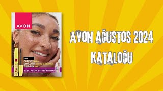 AVON AĞUSTOS 2024 KATALOĞU ✨️ [upl. by Janeta811]