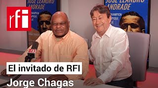 Jorge Chagas su novela sobre José Leandro Andrade traducida al francés • RFI Español [upl. by Nahtanhoj]