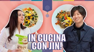 IN CUCINA CON JINPrepariamo i piatti del Capodanno CineseJAPCHAETTEOKGUKJEON [upl. by Anya]