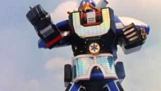 Lightspeed Solarzord First Megazord Fight  Lightspeed Rescue  Power Rangers Official [upl. by Benoite]