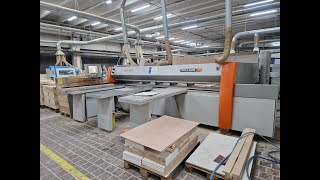 HOLZHER CUT82 6110 panel beam saw [upl. by Marder]