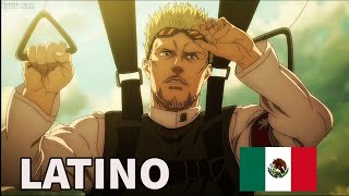 Eren vs Reiner  Español Latino  Shingeki no Kyojin Season 4 Parte 2 Cap 1 [upl. by Turmel]