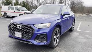 2022 Audi Q5 Sportback S line Premium Plus Newton Lafayette Branchville Hampton Township [upl. by Anilegnave]