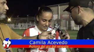 Camila Acevedo marcó el gol del empate en la final Unión La Salle [upl. by Fan363]