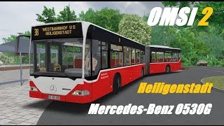 OMSI 2 Map Heiligenstadt Line 38A MercedesBenz O530G Part 2 [upl. by Wildermuth]