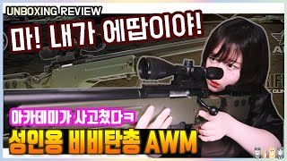 【Airsoft】 내 앞에서 다신 가성비란 단어를 꺼내지 마라ㅋ 아카데미 AWM 에땁 [upl. by Gerstein]