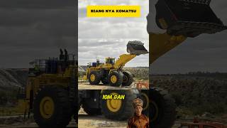 Loader apa sebesar ini Komatsu WA12006 faktaunik trending trendingshorts [upl. by Ahsimot]