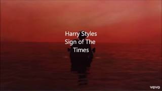 Harry Styles  Sign of The Times Official Lyric Video [upl. by Landy551]