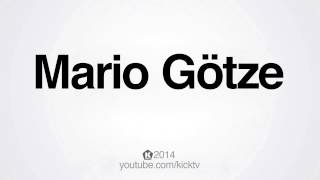 How to Say Mario Götze  An American Pronunciation Guide [upl. by Mastrianni991]