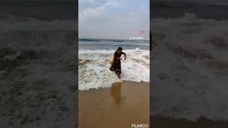 Beach love🌊 beachvibes vizag tredingshorts viralvideo minivlog villagelife ytstudio ytviral [upl. by Octavla801]