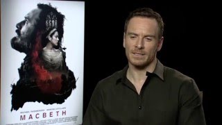 Macbeth Michael Fassbender Official Movie Interview  ScreenSlam [upl. by Adnomar]