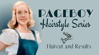 The Pageboy Hairstyle Series  Introduction New Haircut and Styling [upl. by Nednarb]