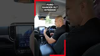 2023 Ford Ranger XLT Interior Review shorts [upl. by Aneeb]