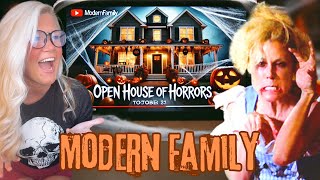 Modern Family S4 E 5 quotOpen House of Horrorsquot Reaction [upl. by Okikuy190]