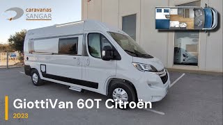 2023 GiottiVan 60T Citroën  Nueva camper de GiottiLine  Tu espacio optimizado al MÁXIMO [upl. by Brey]