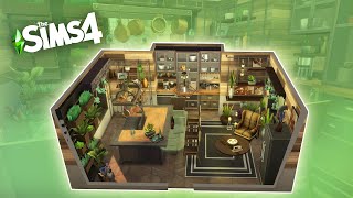 The Sims 4  Modern Industrial Eco Kitchen  Room Speed Build  No CC [upl. by Akerdna864]