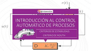 22 iCAP Introducción al Control Automático Routh [upl. by Eceertal714]