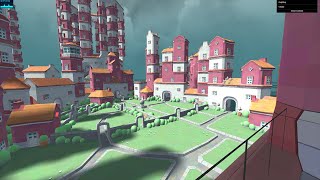 Townscaper First Person Exploration Threescaper and Building in Your Web Browser [upl. by Tonie577]