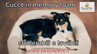 Cucce per cani Beds4pets Per cani felici [upl. by Ahsenra177]