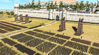 Epic SIEGE of GONDOR 23K MEN Mordor amp Isengard  Total War DAWNLESS DAYS Lord of the Rings MOD [upl. by Cis]