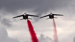 Alpha Jets Making Great Sounds at Biggin Hill Airshow 2017 [upl. by Agnola]