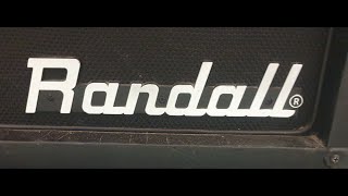 GUITAR COMBO RANDALL RX75 repair gain1 [upl. by Arabel]