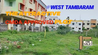 west Tambaram Varadha Raja Puram CMDA Plot For Sale [upl. by Remde]