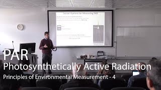 Photosynthetically Active Radiation PAR  Principles of Environmental Measurement Lecture 4 [upl. by Aelhsa]