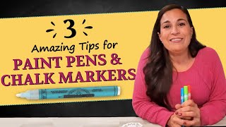 3 Amazing Tips for Paint Pens amp Chalk Markers to Bring Your Crafts Next Level  Plata Chalkboards [upl. by Abrahamsen943]