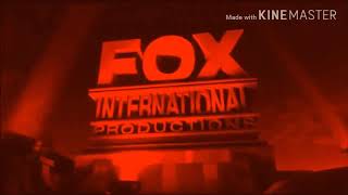 Fox International Productions logo Horror version 2018 with Normal Fanfare PAL Version [upl. by Pucida813]