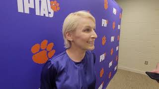 New Clemson gymnastics coach Amy Smith [upl. by Asabi478]