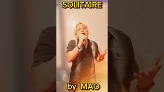 SOLITAIRE NEIL SEDAKA COVER BY MAO [upl. by Isawk]