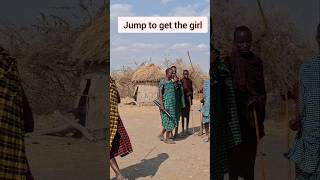 Just Jump to get a wife strange marriage tradition of the Masai tribes marriage strangefacts [upl. by Ojyllek]