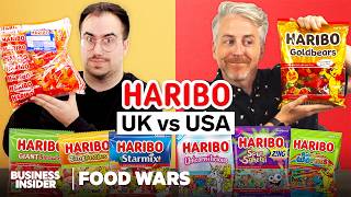 US vs UK Haribo  Food Wars  Insider Food [upl. by Eenitsed921]