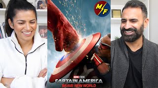 Captain America Brave New World  Official Trailer Reaction [upl. by Luba]