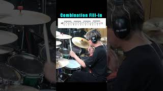 574Combination Drum Fillin 16分コンビネーション ドラムフィルイン叩いてみた Drum Fillin drums sakaedrums rudiments [upl. by Akihsar]