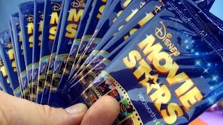 Disney Movie Stars Cards  20 packs  Woolworths collecting full set [upl. by Ulrick]