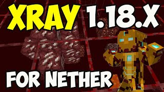 How To Install NETHERITE XRAY For Minecraft 1182  XRAY 1182 Netherite minecraft how to install [upl. by Nnaillek]