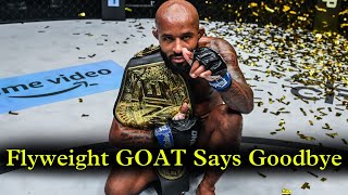 Demetrious Mighty Mouse Johnson Retires A Legendary Champion Final Fight  exUFC flyweight king [upl. by Teece]