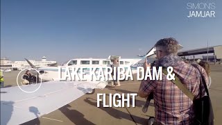 ZIMBABWE  LAKE KARIBA DAM amp FLIGHT [upl. by Eirrej]