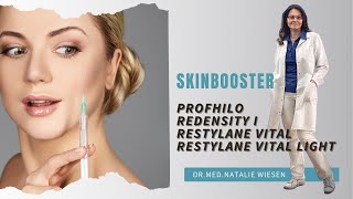 Skinbooster Profhilo Restylane VITAL oder REDENSITY I  die Unterschiede erklärt von Dr Wiesen [upl. by Merrily351]