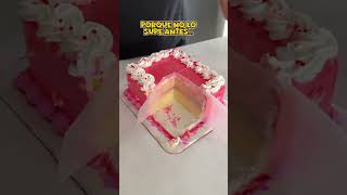 Conserva tu pastel 🎂 siempre fresco pastel pasteleria tips lifehacks hogar ideas hacks [upl. by Eugnimod]